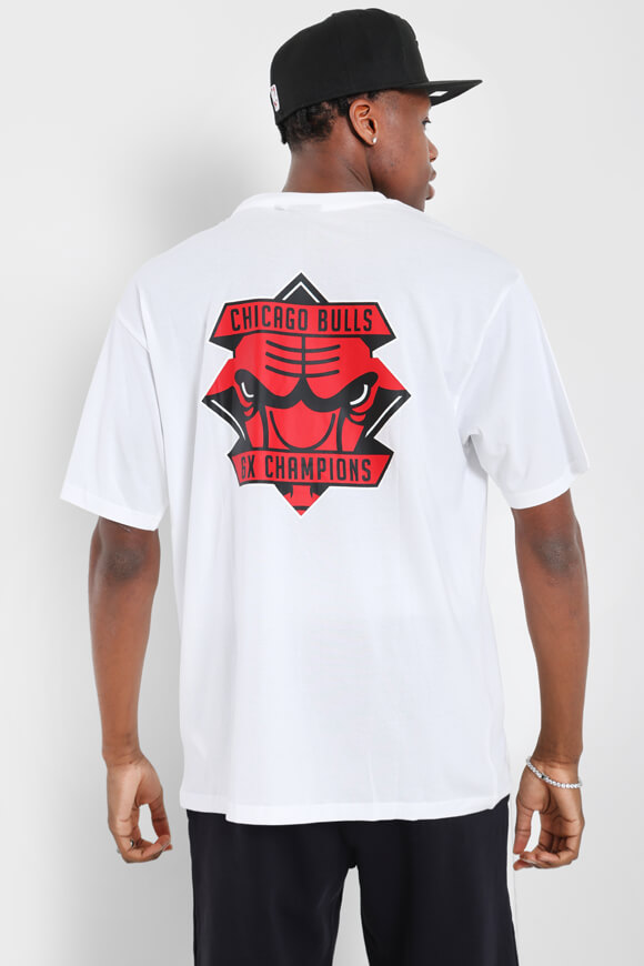 New Era T-Shirt Chicago Bulls Weiss