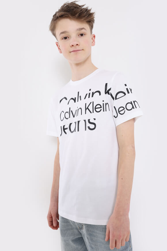 Calvin Klein Jeans T-Shirt Weiss