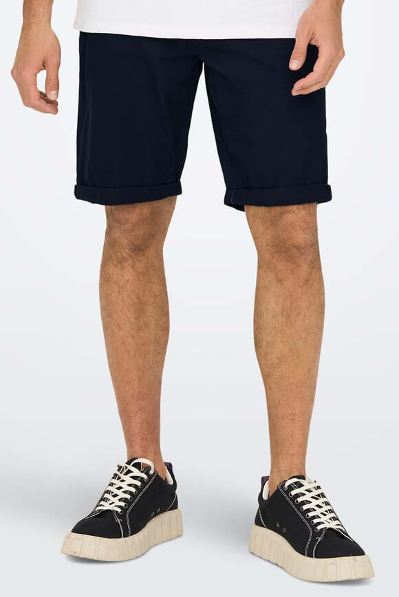 Only & Sons Chino Shorts Dunkel Navy