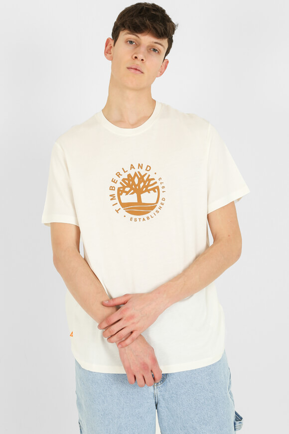 Timberland T-Shirt Vintage Weiss