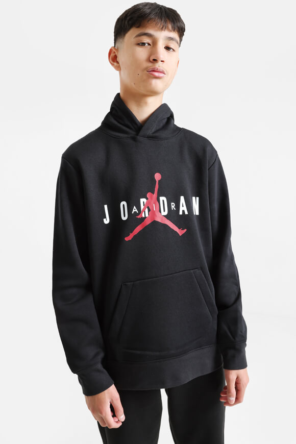 Jordan Air Kapuzensweatshirt Schwarz Jordan Air Kapuzensweatshirt Schwarz