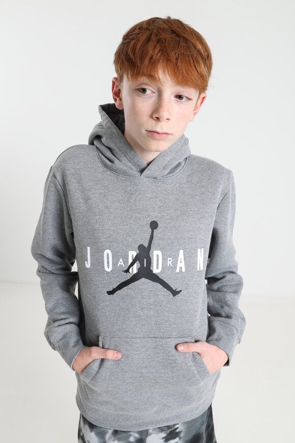 Jordan Air Kapuzensweatshirt Carbon Heather Jordan Air Kapuzensweatshirt Carbon Heather