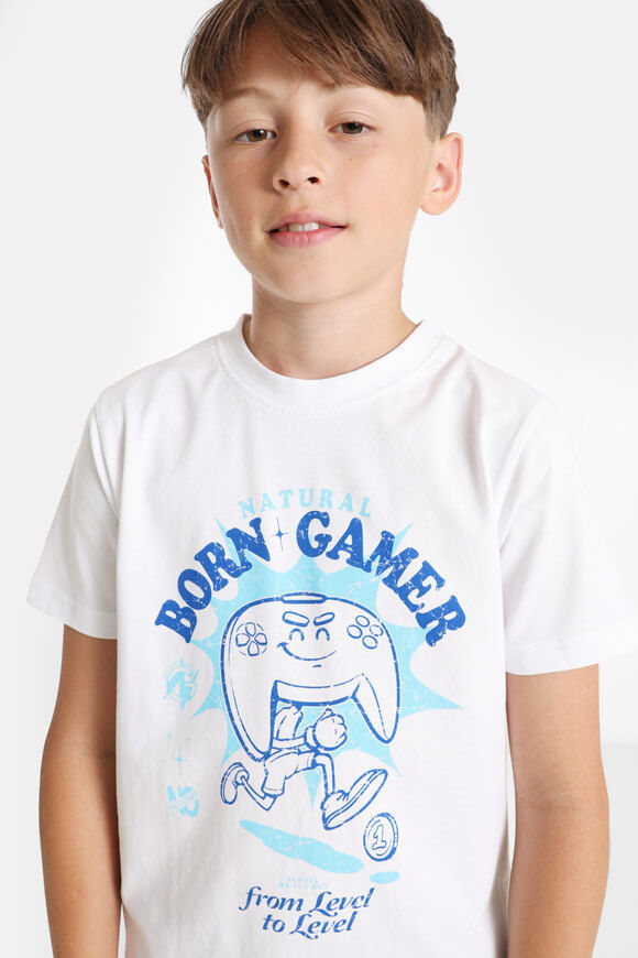 Image sur Natural Born Gamer Vintage t-shirt