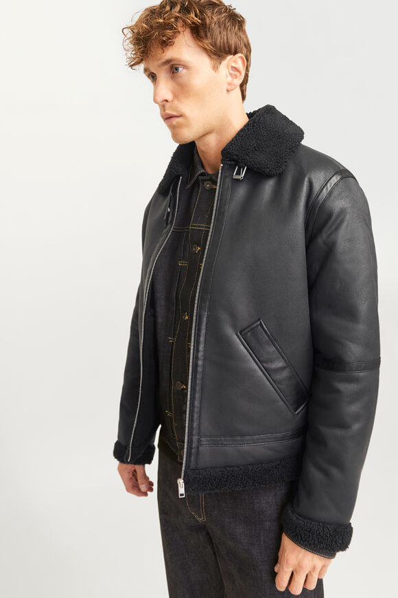 Bild von Cole Aviator Shearling Jacke