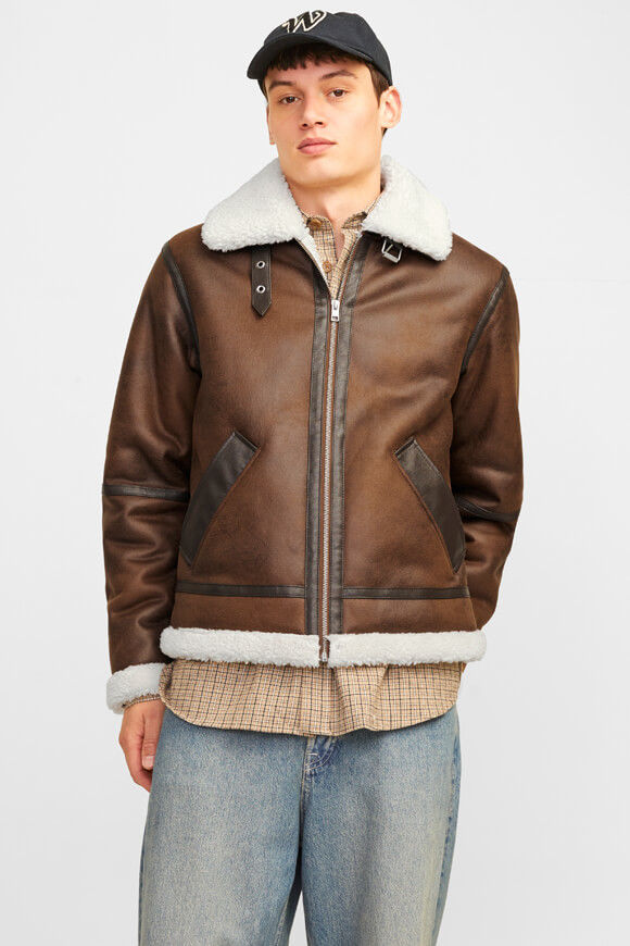 Bild von Cole Aviator Shearling Jacke