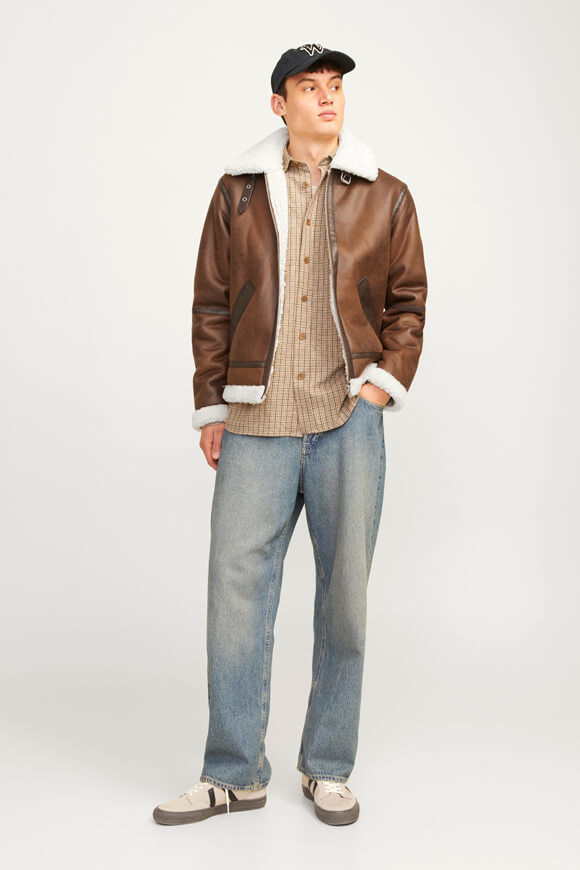 Bild von Cole Aviator Shearling Jacke