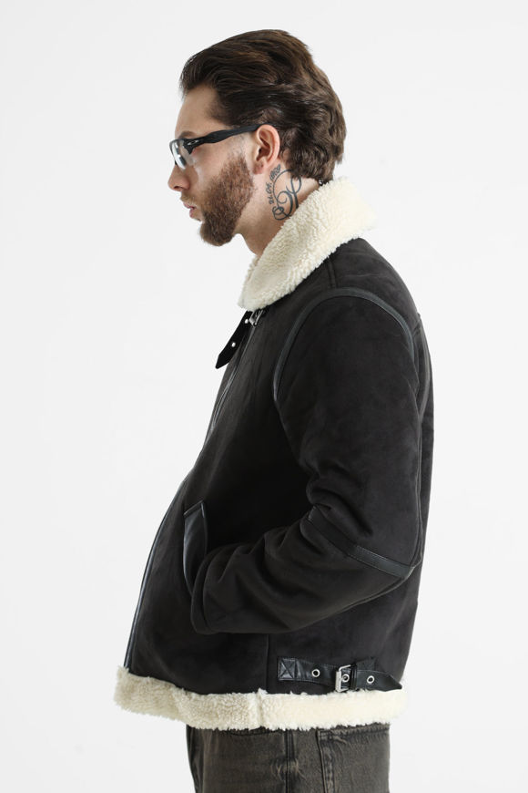 Bild von Cole Aviator Shearling Jacke
