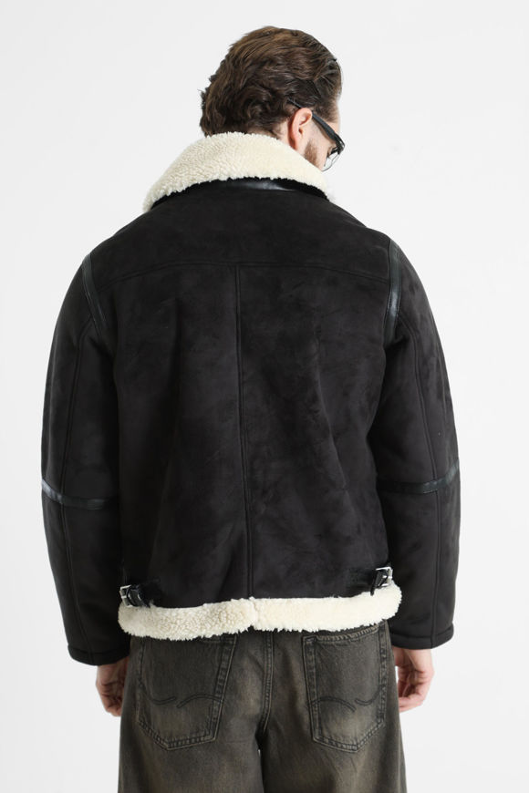 Bild von Cole Aviator Shearling Jacke