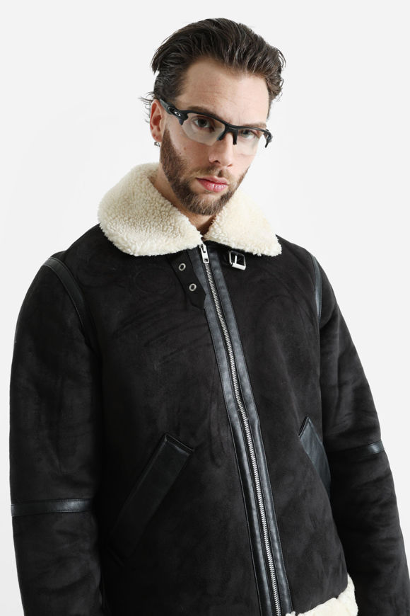 Bild von Cole Aviator Shearling Jacke