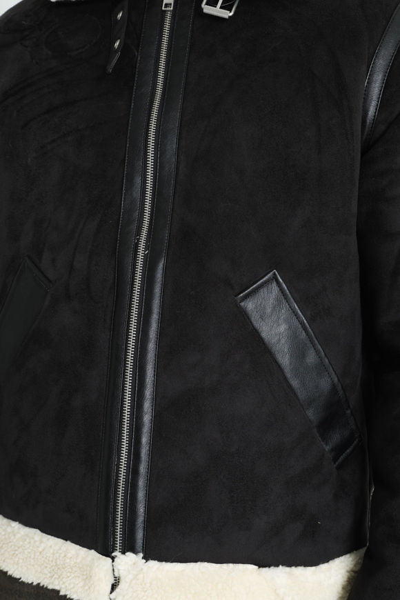 Bild von Cole Aviator Shearling Jacke