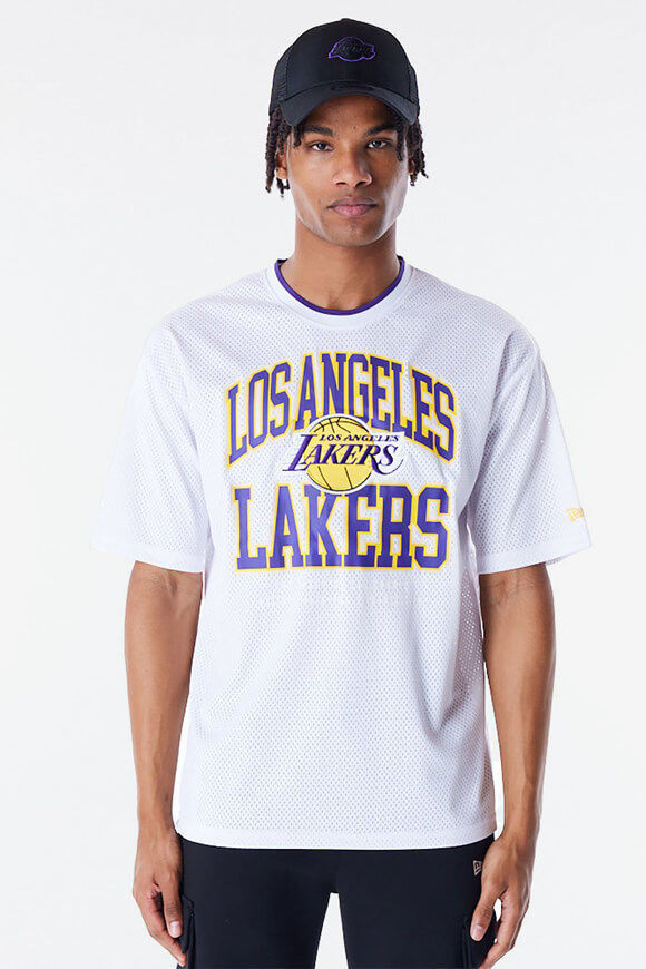 Image sur NBA Patch t-shirt ample en mesh