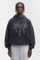 Bild von Lightning Outline Oversize Kapuzensweatshirt