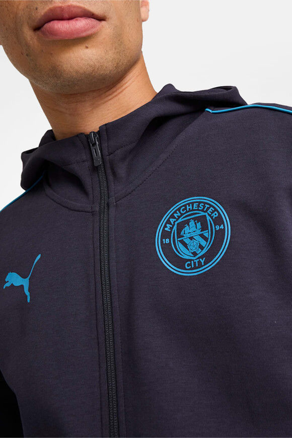 Image sur Manchester City sweat zippé à capuchon