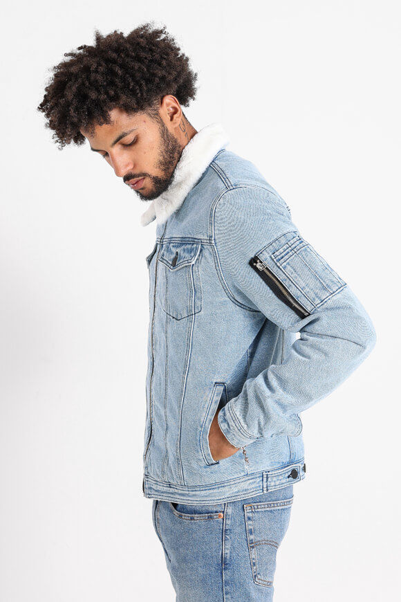 Bild von Gefütterte Jeansjacke