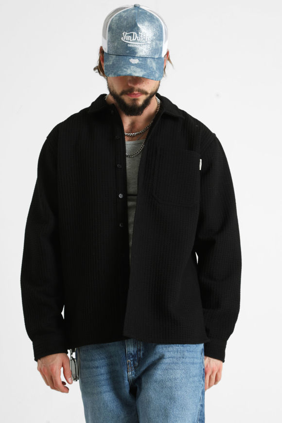 Image sur RRCHEN surchemise en tissu gaufré