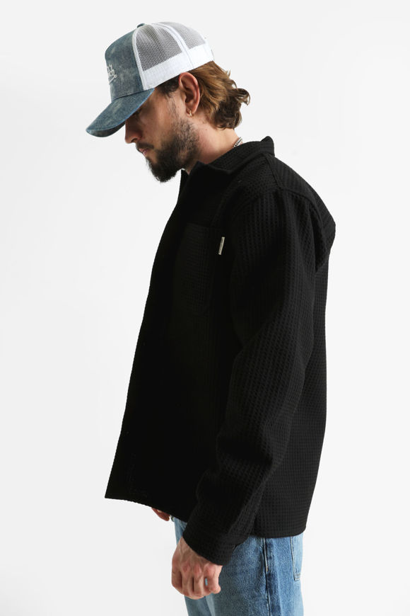 Image sur RRCHEN surchemise en tissu gaufré