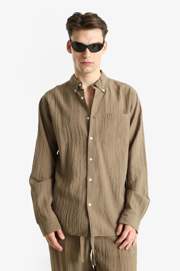 Image sur RRALEXIS Hemd aus Seersucker