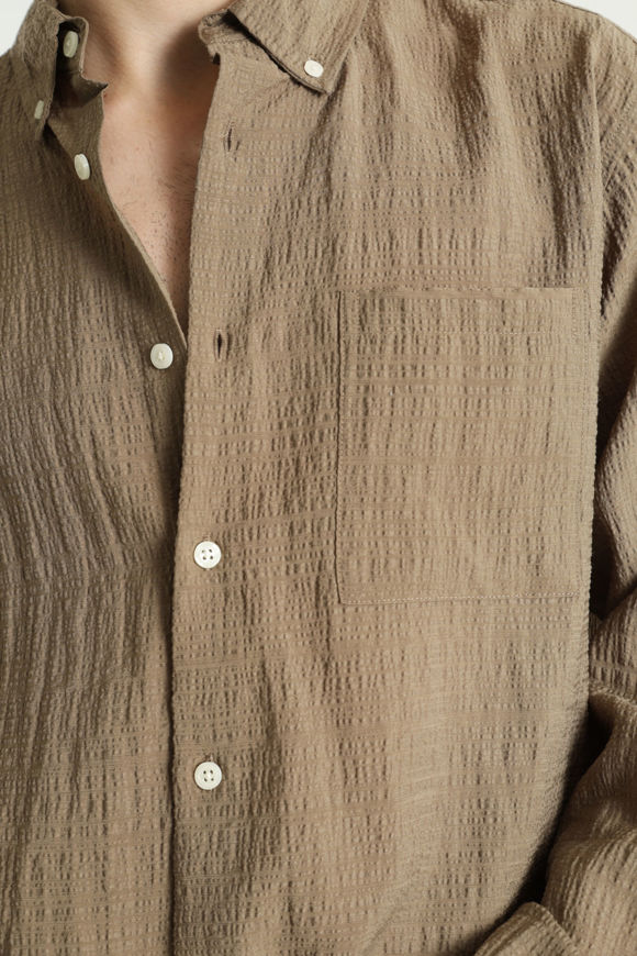 Image sur RRALEXIS Hemd aus Seersucker