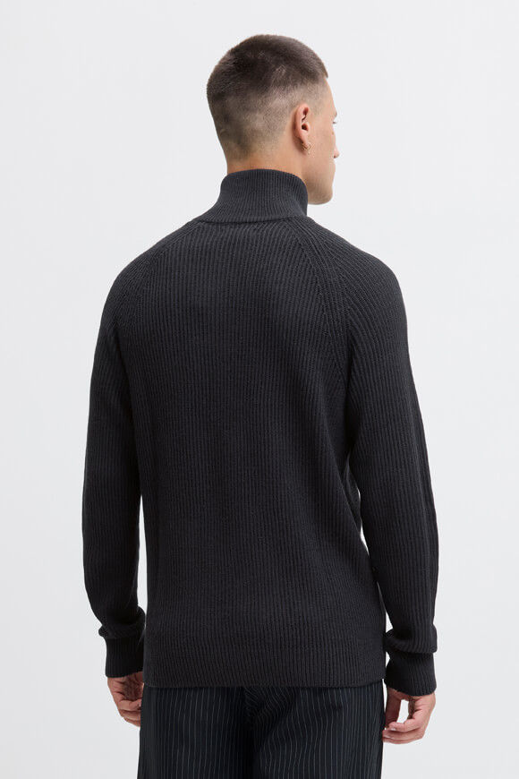 Bild von Pannel gerippter Strickpullover