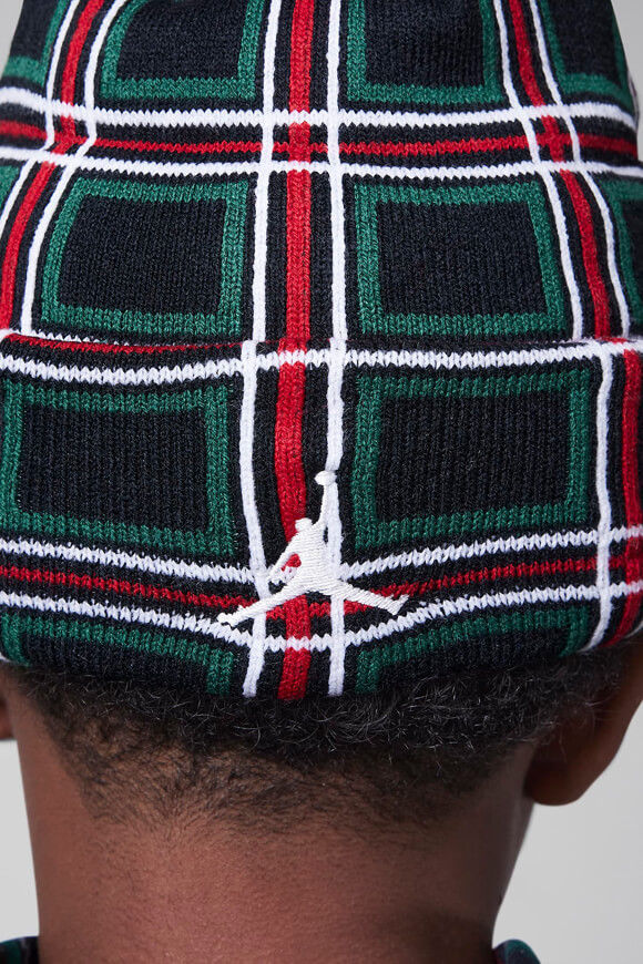 Bild von Holiday Plaid Pom-Beanie