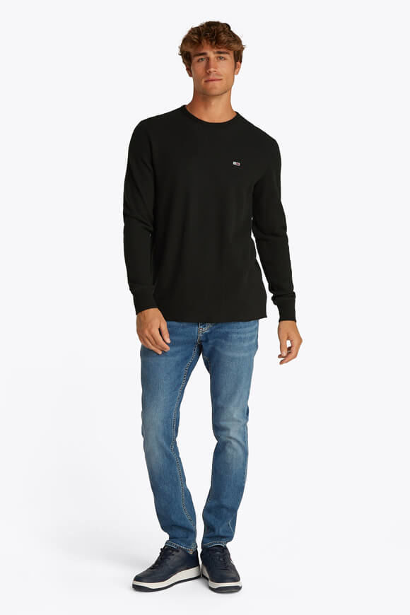Image sur Langarmshirt mit Waffelstruktur