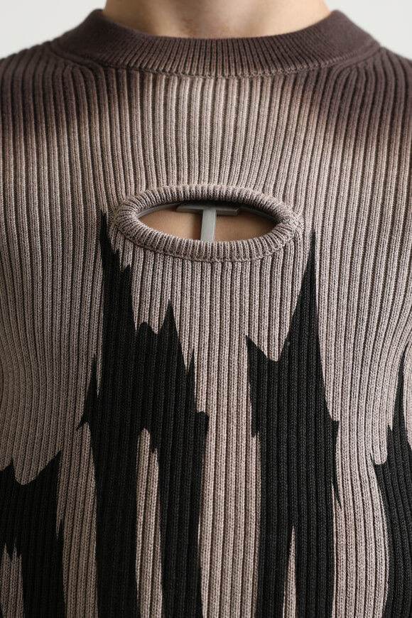 Bild von Gerippter Strickpullover