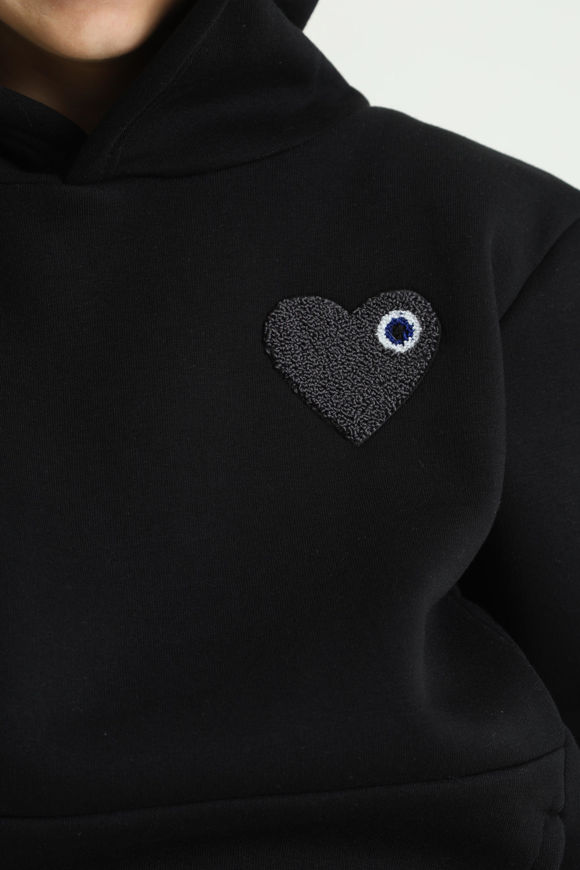 Image sur Heart Kapuzensweatshirt