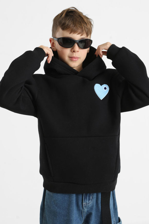 Bild von Heart Kapuzensweatshirt