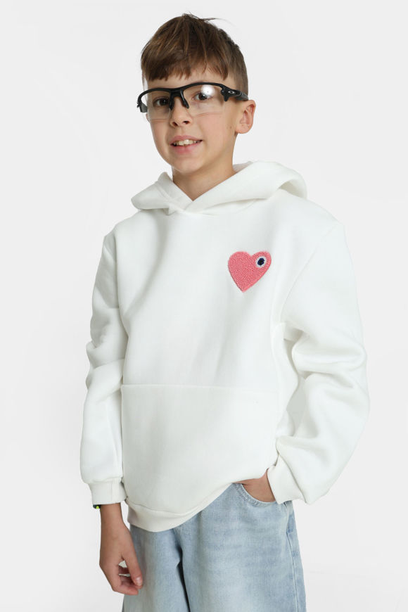 Image sur Heart Kapuzensweatshirt