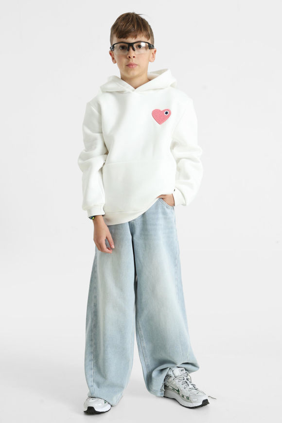Image sur Heart Kapuzensweatshirt