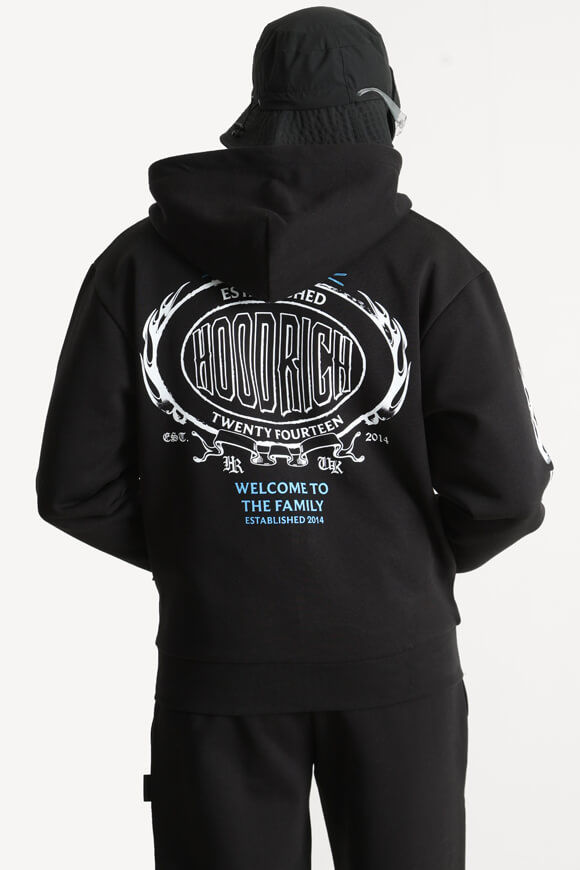 Bild von Oversize Kapuzensweatjacke