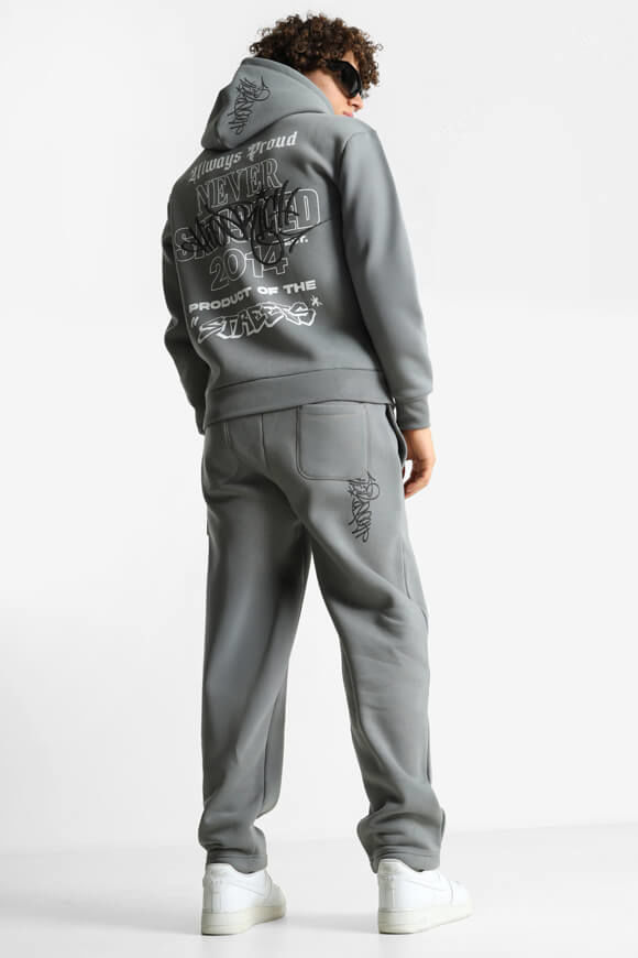 Bild von Stamp Tag Oversize Kapuzensweatjacke