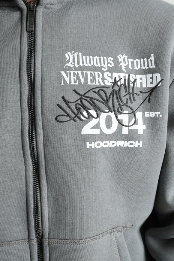 Bild von Stamp Tag Oversize Kapuzensweatjacke