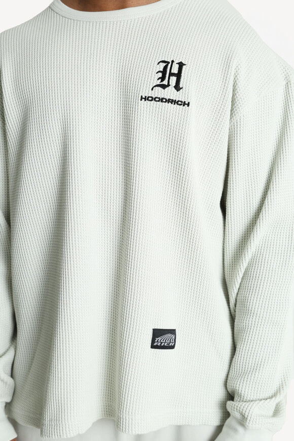 Bild von Langarmshirt mit Waffelstruktur