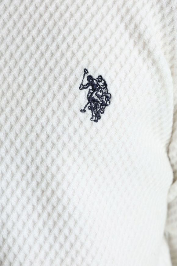 Image sur River Strickpullover mit Waffelstruktur