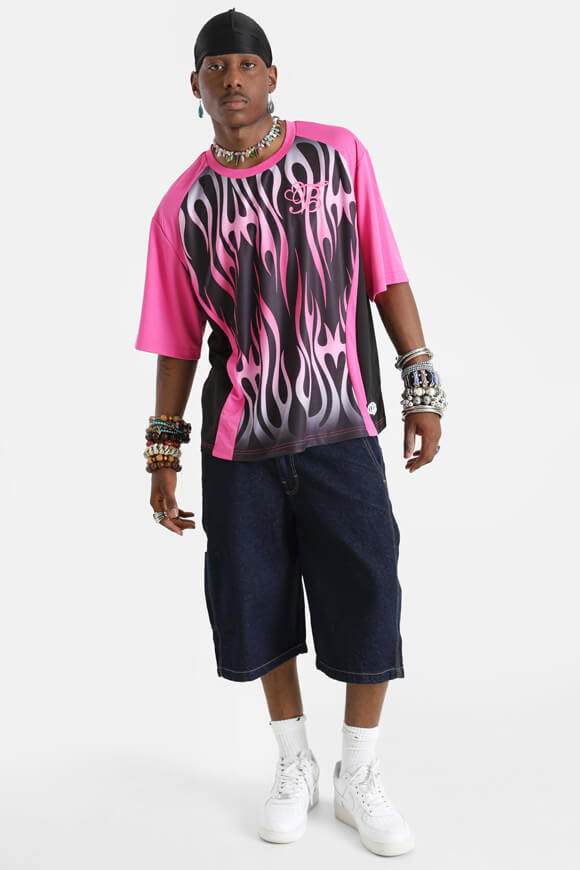Image sur T-Shirt en mesh