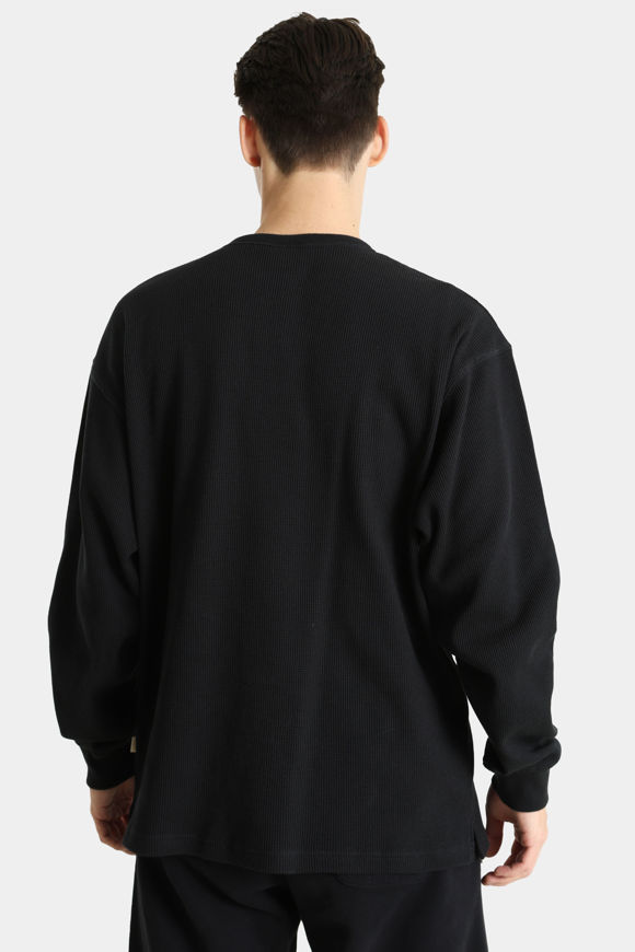 Image sur Shirt manches longues en tissu gaufré