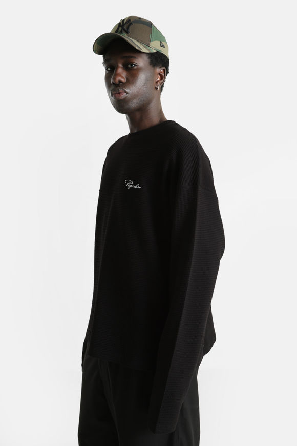 Image sur Signar Langarmshirt mit Waffelstruktur