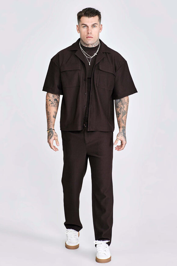 Image sur Strukturiertes Oversize Hemd
