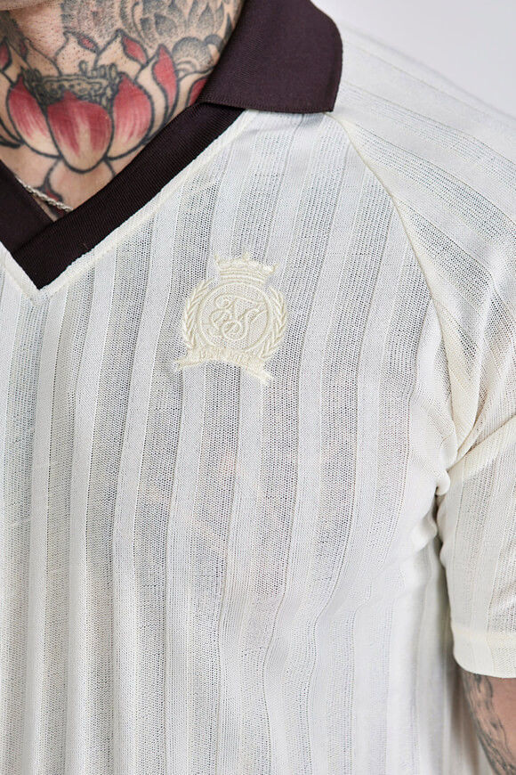 Image sur Strukturiertes Poloshirt