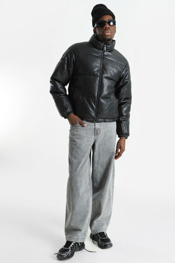 Bild von Puffer Kunstlederjacke