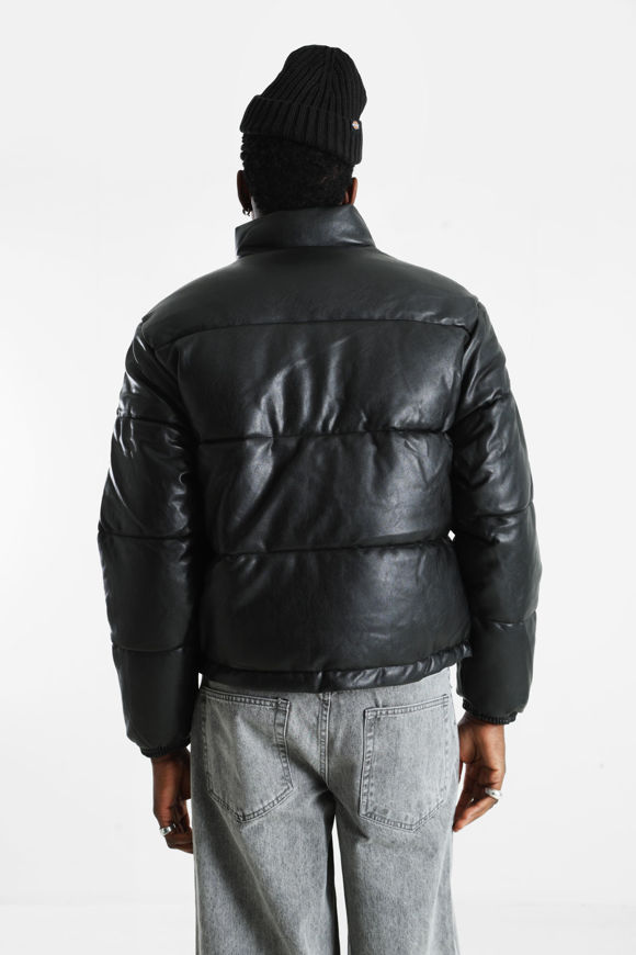 Bild von Puffer Kunstlederjacke
