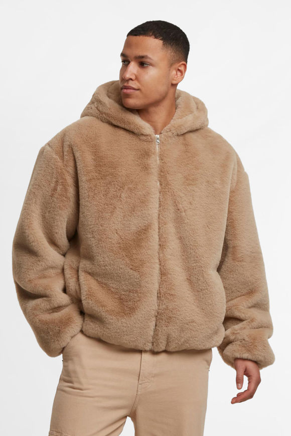 Image sur Veste en fourrure synthétique