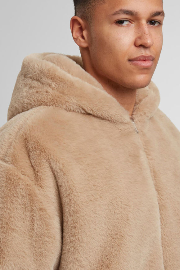 Image sur Veste en fourrure synthétique