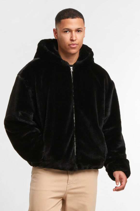 Bild von Kunstpelzjacke