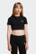 Bild von Geripptes Crop T-Shirt