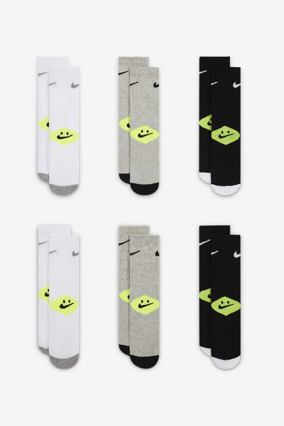 Image sur Smiley Sechserpack Kids Socken