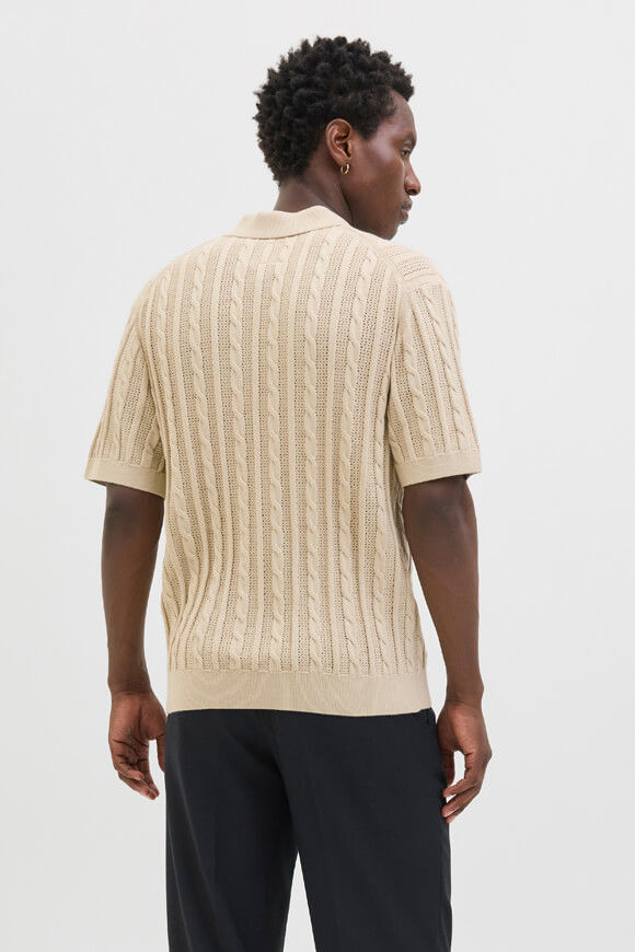 Image sur JPRBLAMASON Oversize Strick Poloshirt