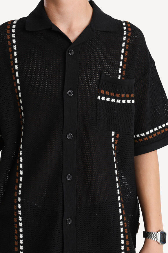 Bild von RREDUARDO Oversize Strickhemd
