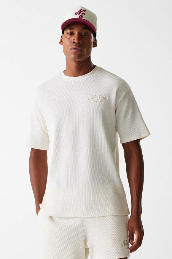 Bild von Oversize T-Shirt mit Waffelstruktur